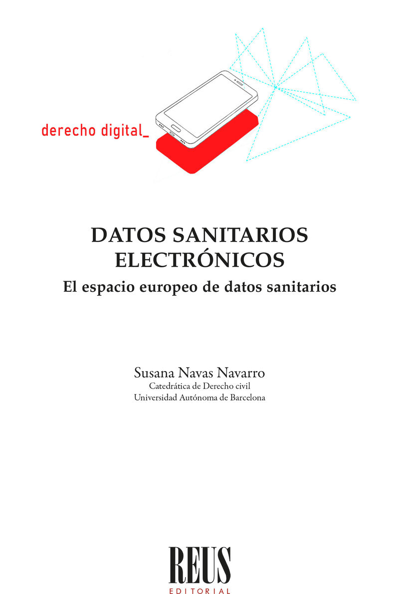 datos sanitarios electronicos - el espacio europeo de datos sanitarios - Susana Navas Navarro
