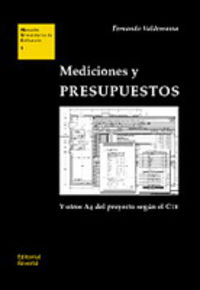 mediciones y presupuestos (2010) - actualizada y aumentada - Fernando Valderrama