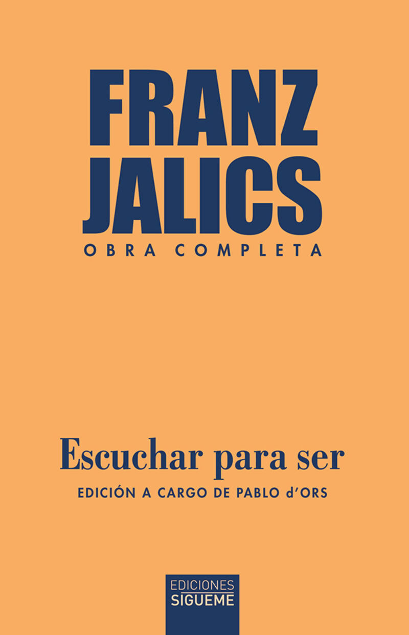 escuchar para ser - Franz Jalics