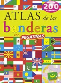 atlas de las banderas con pegatinas - Aa. Vv.