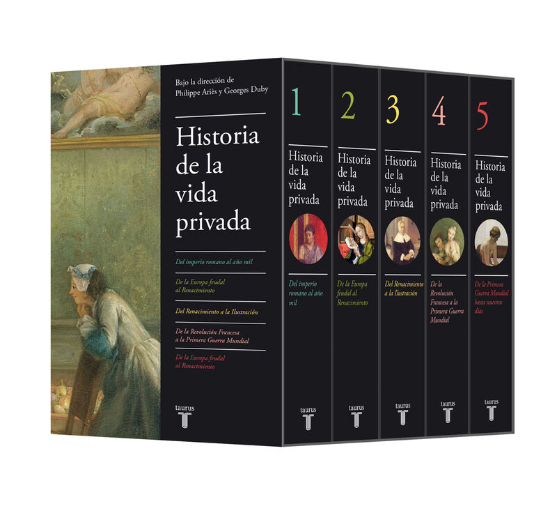 HISTORIA DE LA VIDA PRIVADA (5 VOLS. )