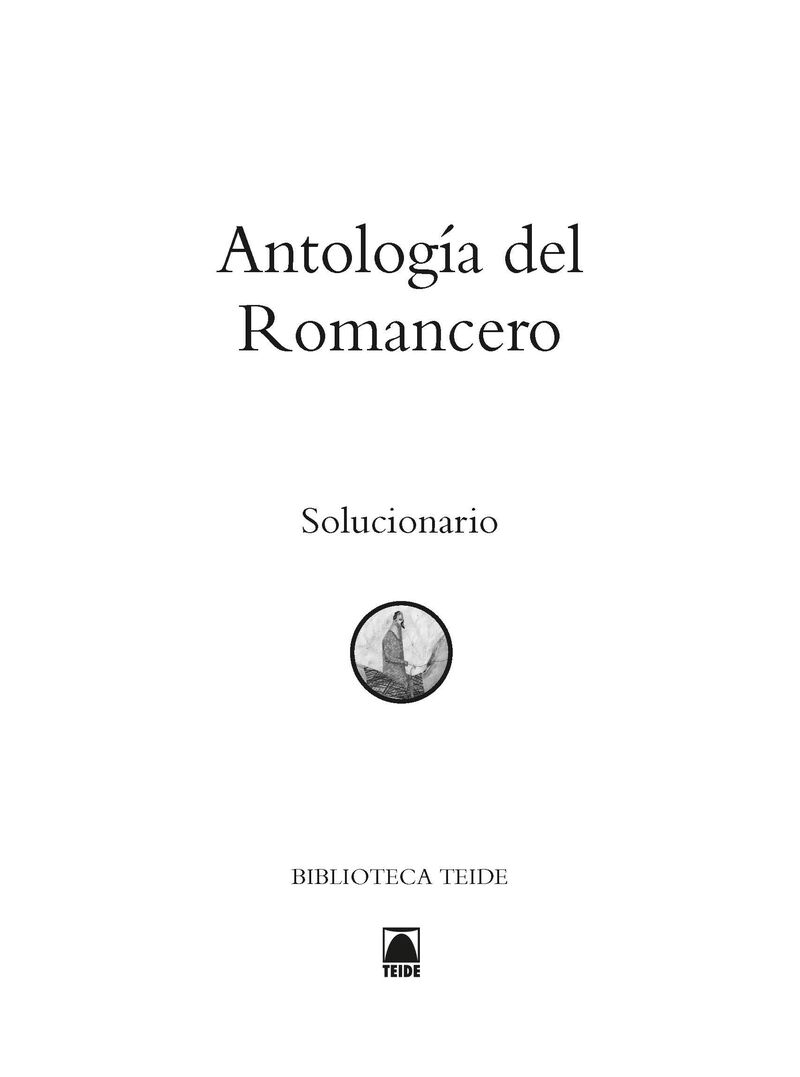 G. D. ANTOLOGIA ROMANCERO (B. T)