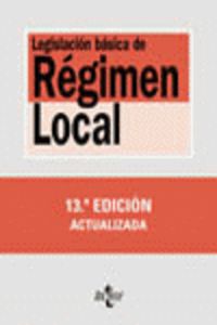 LEGISLACION BASICA DE REGIMEN LOCAL (13 ED)