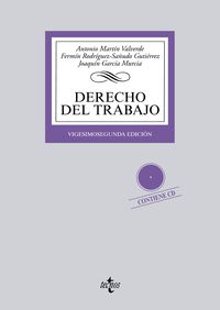 (22ª ED) DERECHO DEL TRABAJO (+CD)