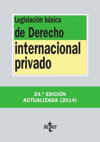 (24ª ed) legislacion basica de derecho internacional privado
