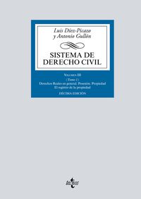 (10 ed) sistema de derecho civil iii - tomo 1 - derechos reales en particular - Luis Diez-Picazo / Antonio Gullon