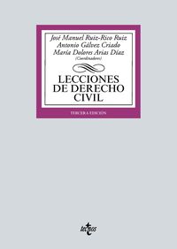 (3 ed) lecciones de derecho civil - Jose Manuel Ruiz-Rico Ruiz / Antonio Galvez Criado / [ET AL. ]