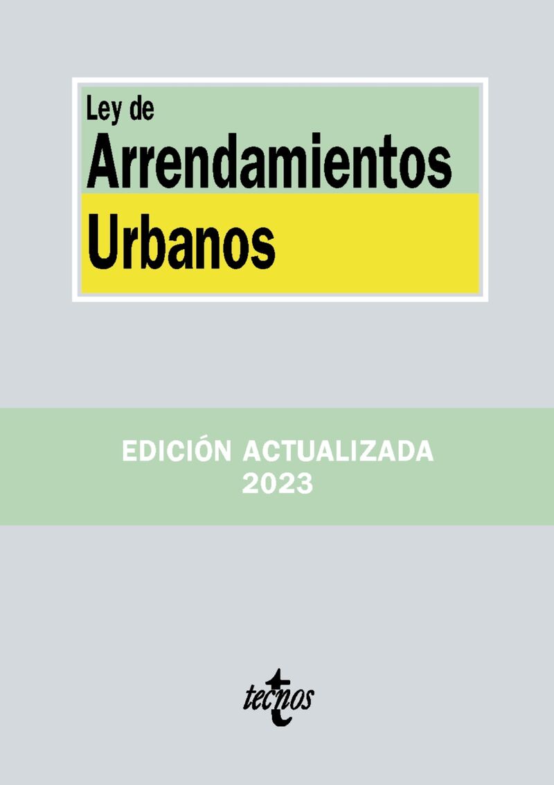 (9 ED) LEY DE ARRENDAMIENTOS URBANOS