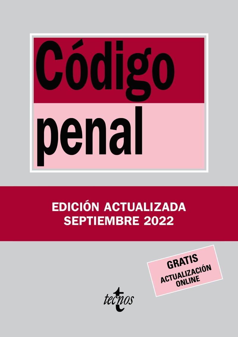 (29 ED) CODIGO PENAL - LEY ORGANICA 10 / 1995, DE 23 DE NOVIEMBRE