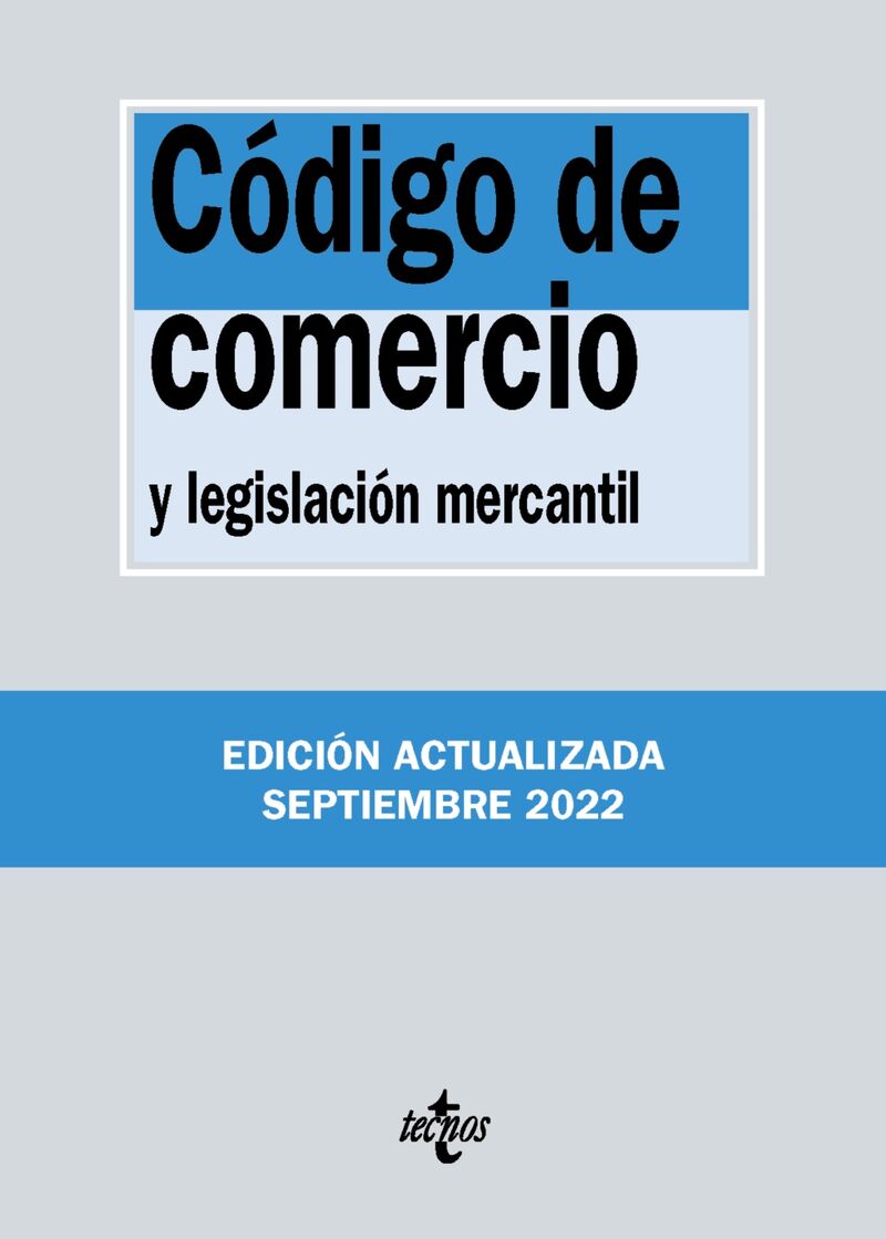 (39 ED) CODIGO DE COMERCIO - Y LEGISLACION MERCANTIL