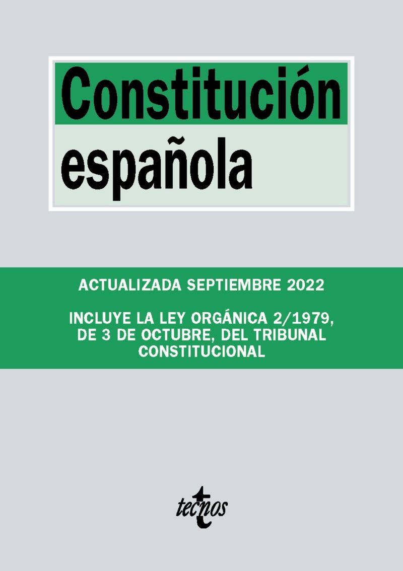 (26 ED) CONSTITUCION ESPAÑOLA