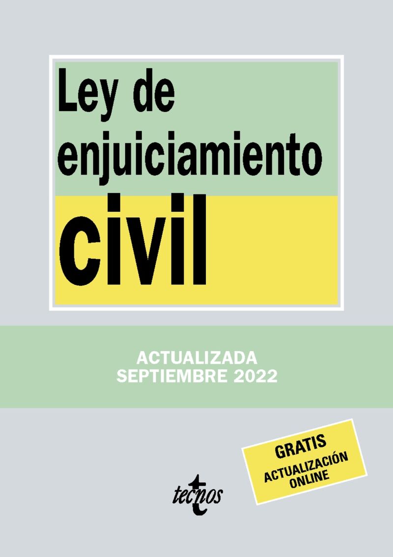 (6 ED) LEY DE ENJUICIAMIENTO CIVIL