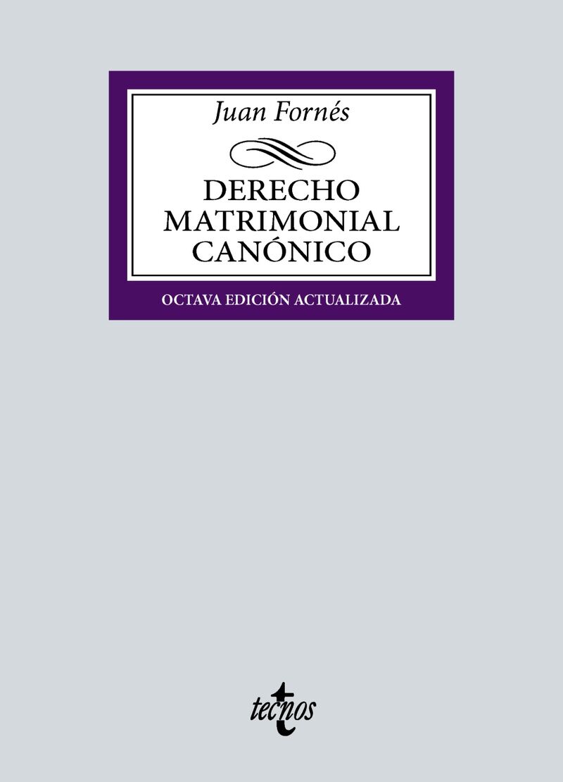(8 ED) DERECHO MATRIMONIAL CANONICO
