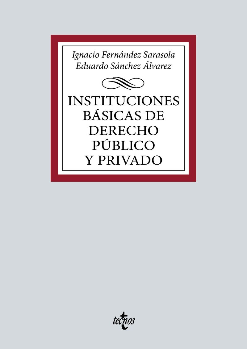 instituciones basicas de derecho publico y privado