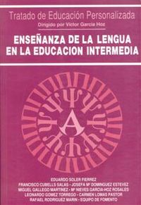 ENSEÑANZA DE LA LENGUA EN LA EDUCACION INTERMEDIA