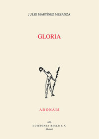 gloria (premio nacional de poesia 2017)