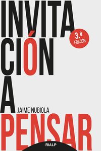 (3 ed) invitacion a pensar - Jaime Nubiola Aguilar