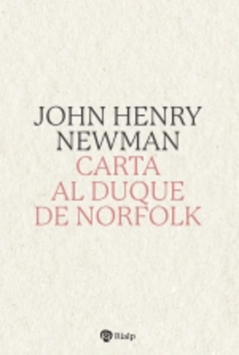 carta al duque de norfolk - John Henry Newman