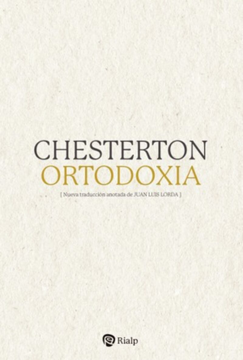 ortodoxia - G. K Chesterton