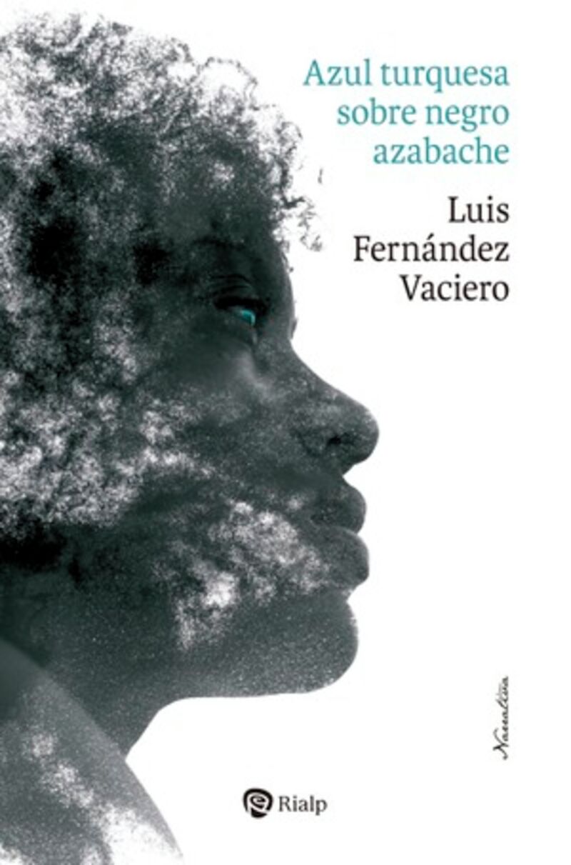 azul turquesa sobre negro azabache - Luis Fernandez Vaciero