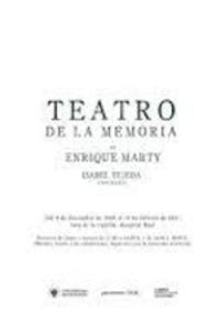 teatro de la memoria de enrique marty - Enrique Marty
