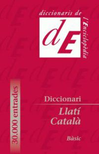 diccionari basic llati-catala + anexo