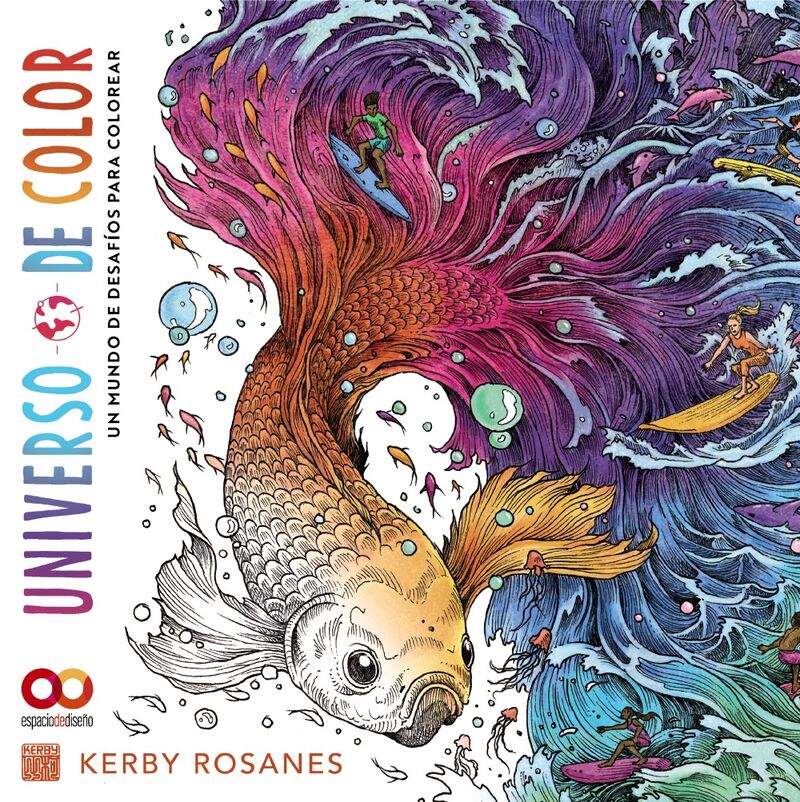 universo de color - un mundo de desafios para colorear - Kerby Rosanes