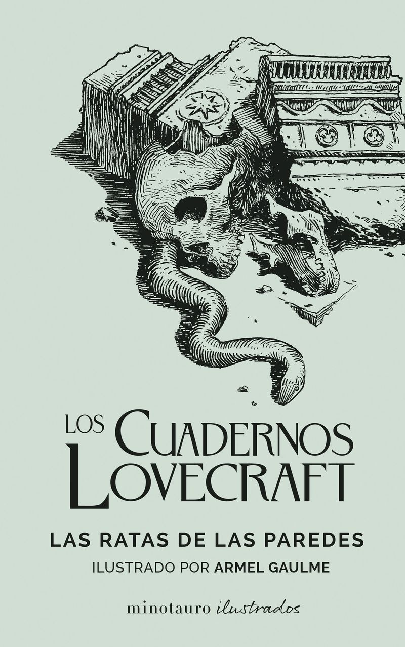 los cuadernos lovecraft 3 - las ratas de las paredes - ilustrado por armel gaulme - H. P. Lovecraft