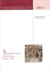 sociedades civiles del pais vasco (1560-1799)