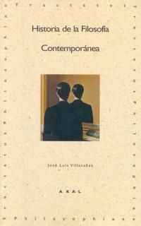 historia de la filosofia contemporanea - Jose Luis Villacañas