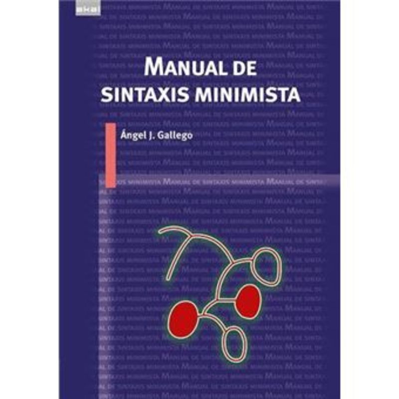manual de sintaxis minimista - Angel J. Gallego