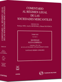 comentario regimen legal sociedades mercantiles (tomo xiv) (vol.6)