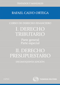 CURSO DE DERECHO FINANCIERO I (15ª ED)