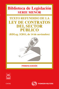 TEXTO REFUNDIDO DE LA LEY DE CONTRATOS DEL SECTOR PUBLICO