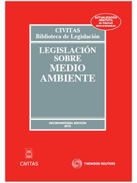 (19ª ed) legislacion sobre medio ambiente - Aa. Vv.