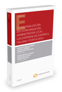 medidas para la racionalizacion de la organizacion administrativa local - las expreriencias española, portuguesa e italiana