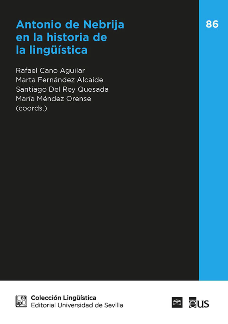 antonio de nebrija en la historia de la linguistica - Rafael Cano Aguilar (coord. ) / [ET AL. ]