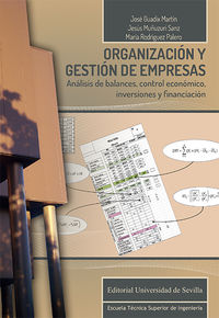 organizacion y gestion de empresas - analisis de balances, control economico, inversiones y financiacion