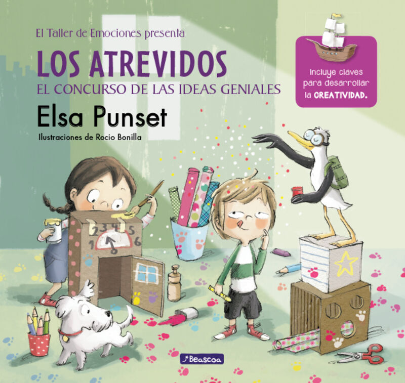 Los atrevidos y el concurso de las ideas geniales - Elsa Punset / Rocio Bonilla
