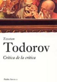 critica de la critica - Tzvetan Todorov