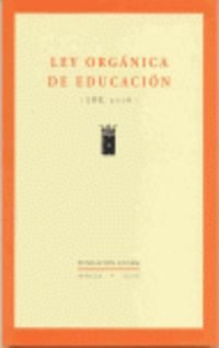 LEY ORGANICA DE EDUCACION (LOE 2006)