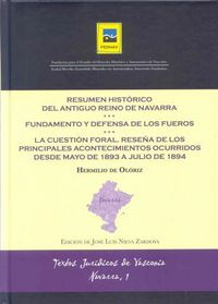 RESUMEN HISTORICO DEL ANTIGUO REINO DE NAVARRA