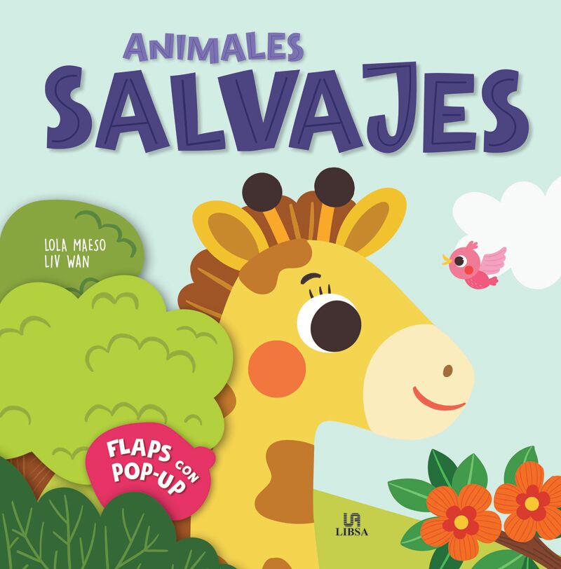 ANIMALES SALVAJES - FLAPS CON POP-UP