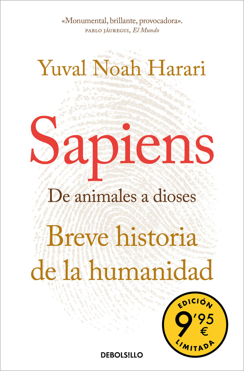 DE ANIMALES A DIOSES (EDICION LIMITADA A PRECIO ESPECIAL) - BREVE HISTORIA DE LA HUMANIDAD