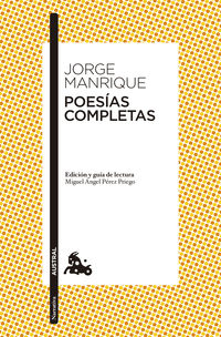 poesias completas (jorge manrique) - Jorge Manrique