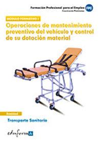 transporte sanitario operaciones de mantenimiento modulo formativo i