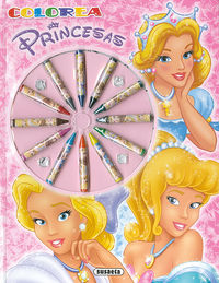 colorea princesas (6016003) - Aa. Vv.