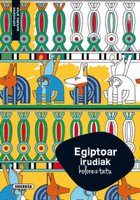 egiptoar irudiak - koloreztatu - Batzuk