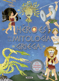 heroes de la mitologia griega - tradiciones con pegatinas - Aa. Vv.