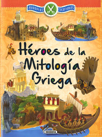 heroes de la mitologia griega - maquetas recortables